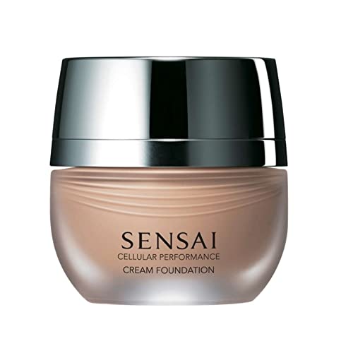 Kanebo Sensai Cellular Performance femme/woman, Cream Foundation CF22 Natural beige, 1er Pack (1 x 30 ml) von Sensai