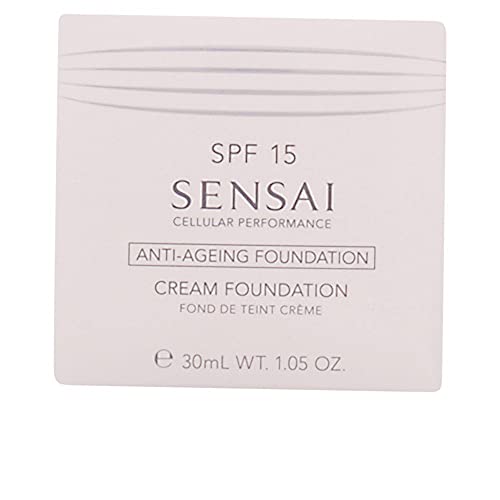 Kanebo Sensai Cellular Performance femme/woman, Cream Foundation CF22 Natural beige, 1er Pack (1 x 30 ml) von SENSAI