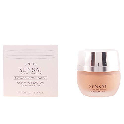 Kanebo Sensai Cellular Performance femme/woman, Cream Foundation CF24 Amber beige, 1er Pack (1 x 30 ml) von Kanebo