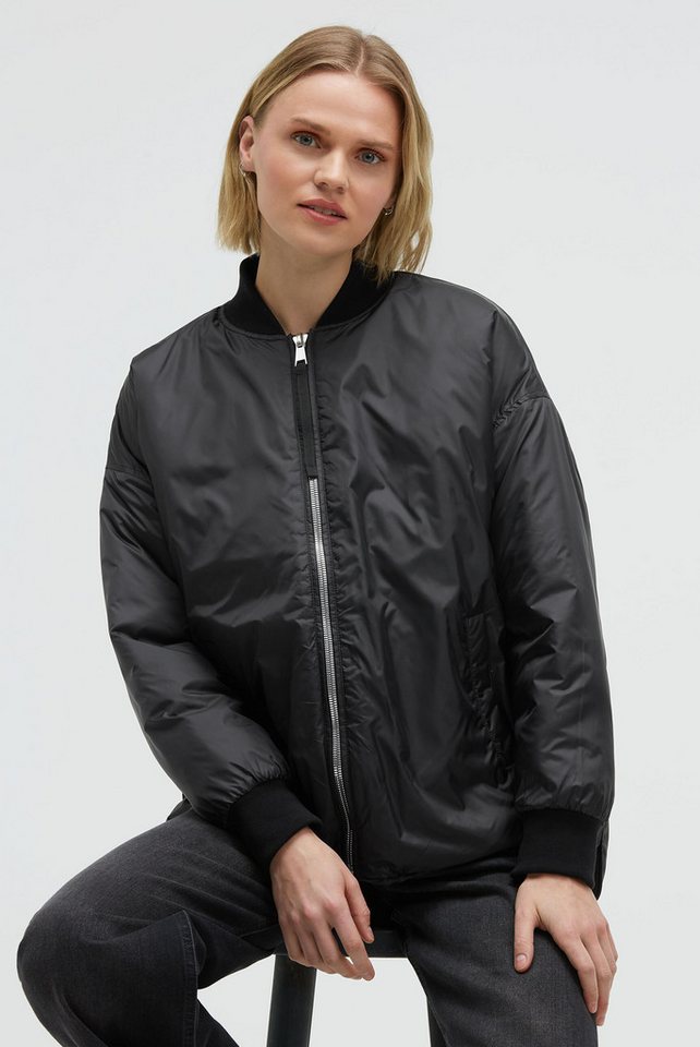 SENSES.THE LABEL Blouson mit Seitenschlitzen am Saum SENSES.THE LABEL Blouson mit Seitenschlitzen am Saum von SENSES.THE LABEL
