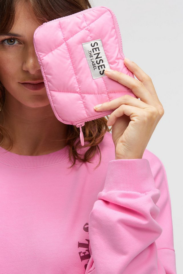 SENSES.THE LABEL Geldbörse, Logo-Prägung von SENSES.THE LABEL