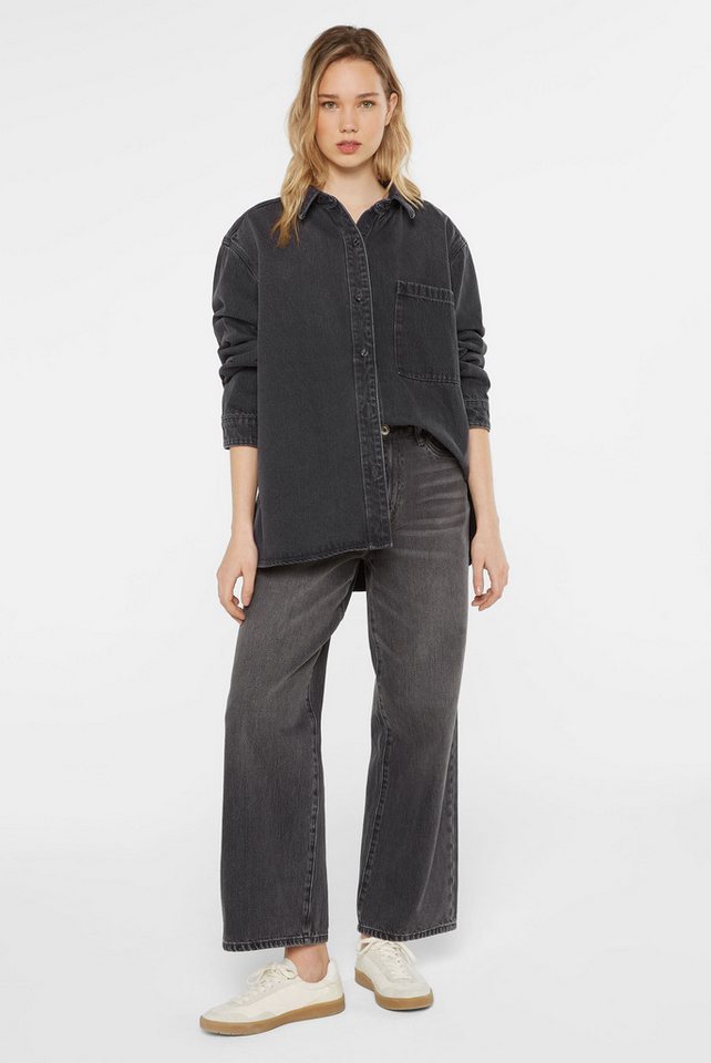 SENSES.THE LABEL Jeansbluse mit Knopfleiste von SENSES.THE LABEL