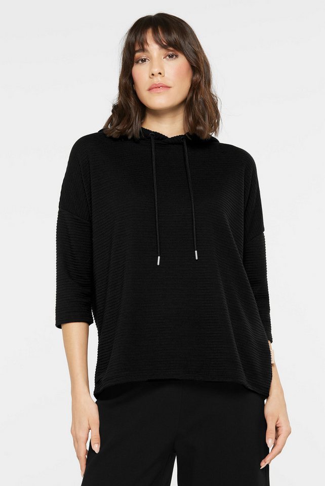 SENSES.THE LABEL Kapuzensweatshirt mit überschnittenen Schultern von SENSES.THE LABEL