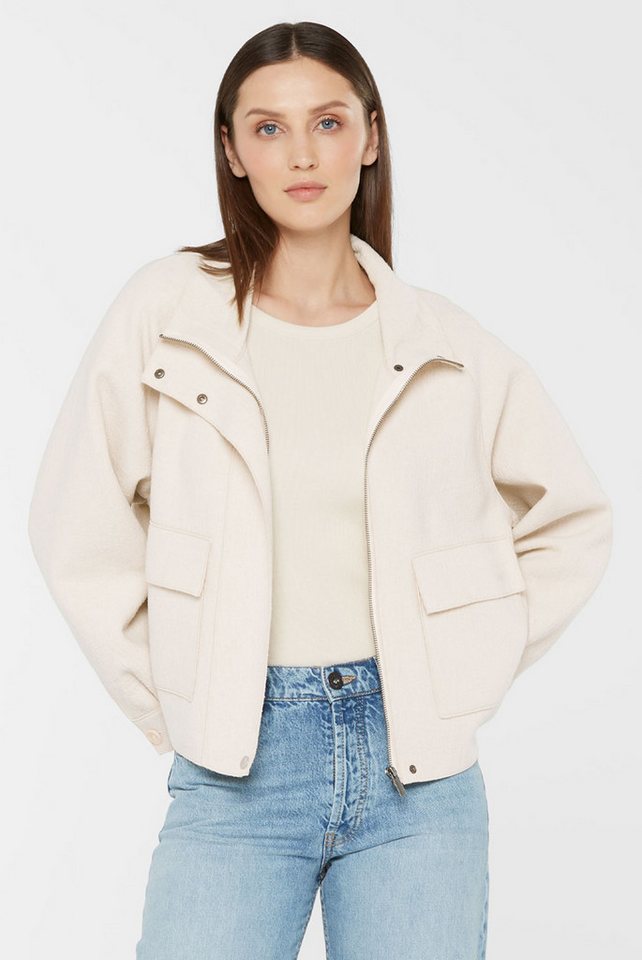 SENSES.THE LABEL Kurzjacke mit verstellbaren Druckknopfriegeln am Ärmel von SENSES.THE LABEL
