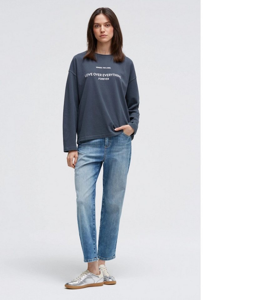 SENSES.THE LABEL Longsleeve,Longsleeve TA:PI mit Artwork aus Baumwolle SENSES.THE LABEL Longsleeve,Longsleeve TA:PI mit Artwork aus Baumwolle von SENSES.THE LABEL