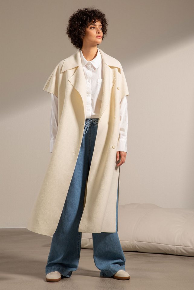 SENSES.THE LABEL Longweste mit Schlitze an den Seiten von SENSES.THE LABEL