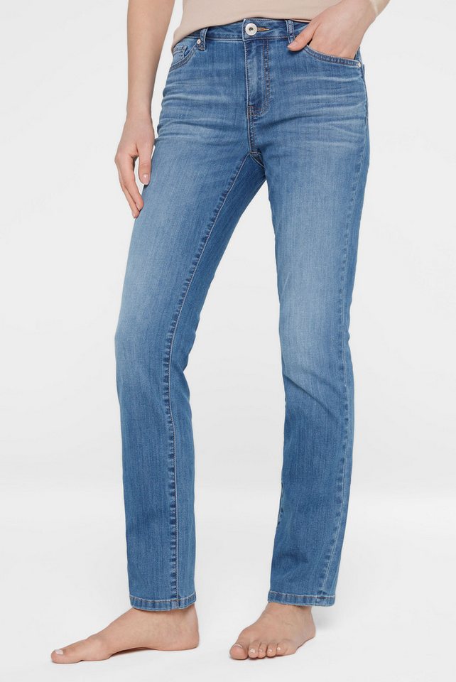 SENSES.THE LABEL Regular-fit-Jeans mit verkürztem Bein von SENSES.THE LABEL