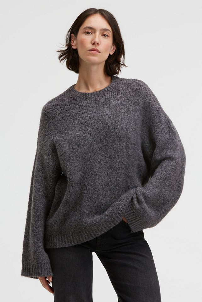 SENSES.THE LABEL Rundhalspullover mit weiten Ärmeln von SENSES.THE LABEL