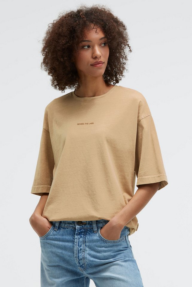 SENSES.THE LABEL Rundhalsshirt aus Baumwolle SENSES.THE LABEL Rundhalsshirt aus Baumwolle von SENSES.THE LABEL