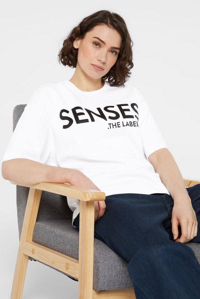 SENSES.THE LABEL Rundhalsshirt aus Baumwolle von SENSES.THE LABEL