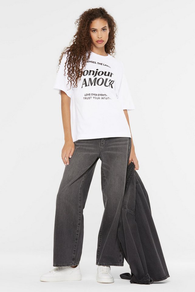 SENSES.THE LABEL Rundhalsshirt aus Baumwolle SENSES.THE LABEL Rundhalsshirt aus Baumwolle von SENSES.THE LABEL