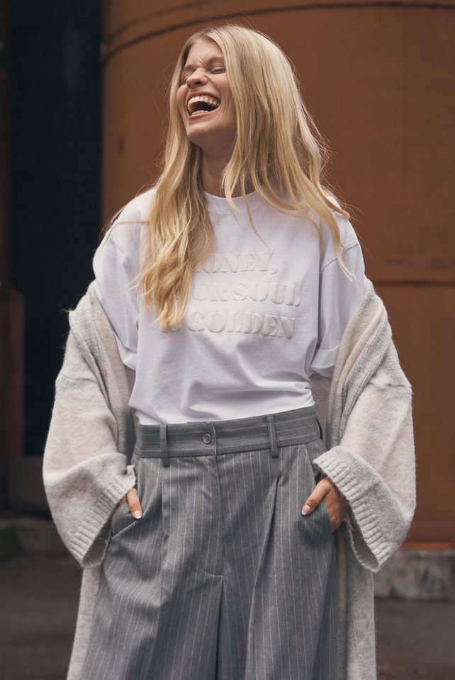 SENSES.THE LABEL Rundhalsshirt aus Baumwolle SENSES.THE LABEL Rundhalsshirt aus Baumwolle von SENSES.THE LABEL