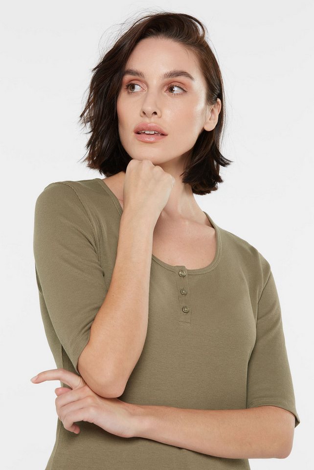 SENSES.THE LABEL Rundhalsshirt mit Baumwolle von SENSES.THE LABEL