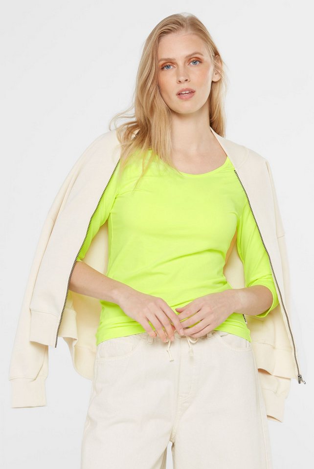 SENSES.THE LABEL Rundhalsshirt mit Elasthan-Anteil SENSES.THE LABEL Rundhalsshirt mit Elasthan-Anteil von SENSES.THE LABEL