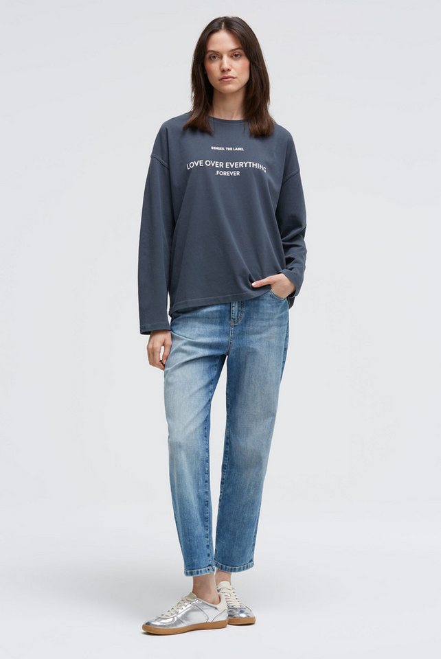SENSES.THE LABEL Rundhalsshirt mit weiten Ärmeln SENSES.THE LABEL Rundhalsshirt mit weiten Ärmeln von SENSES.THE LABEL