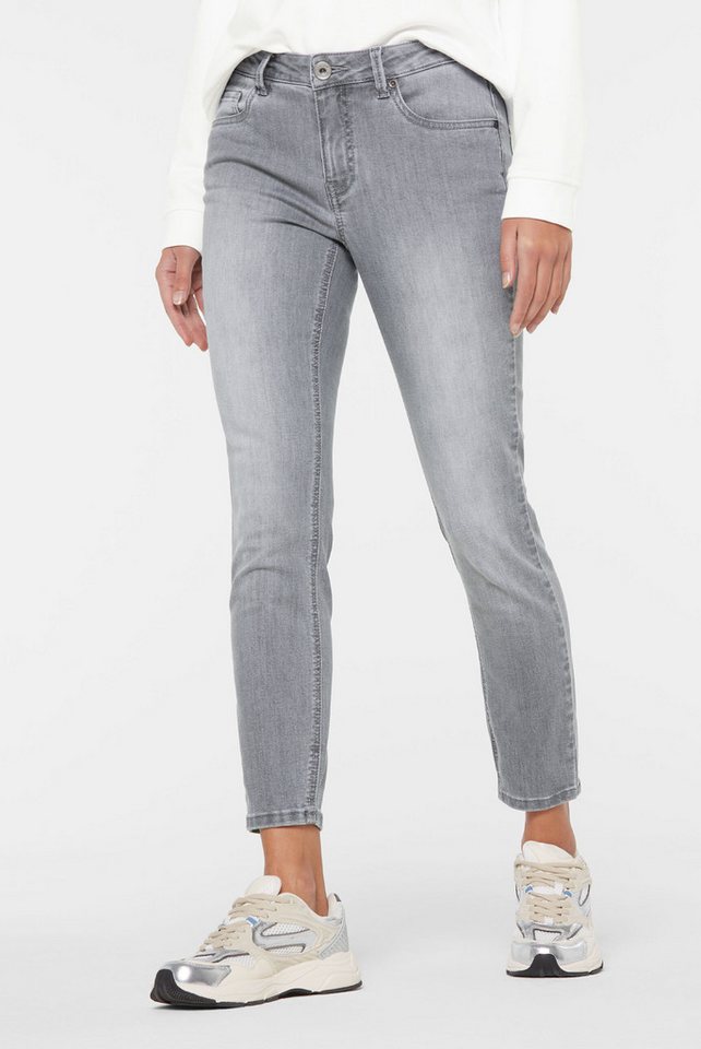 SENSES.THE LABEL Slim-fit-Jeans mit Used-Waschung von SENSES.THE LABEL