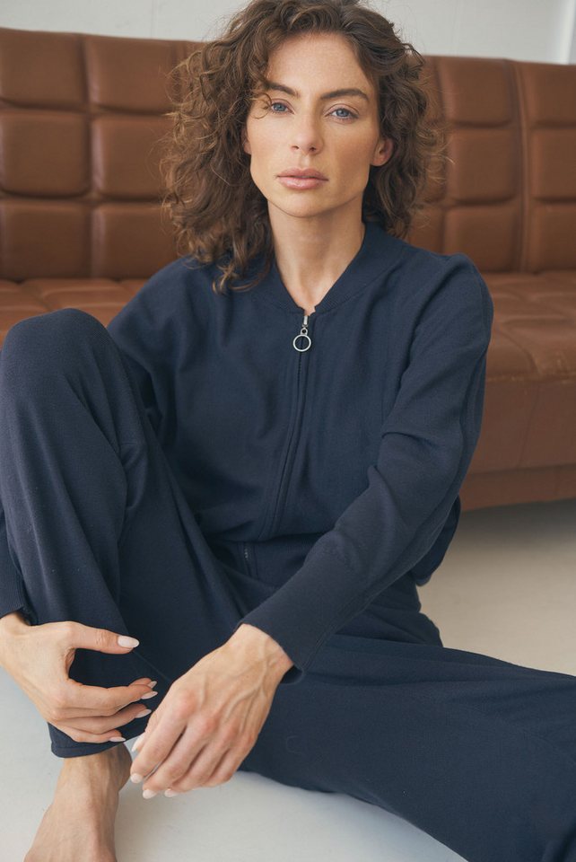 SENSES.THE LABEL Strickjacke mit Blousonkragen und Fledermausärmeln von SENSES.THE LABEL