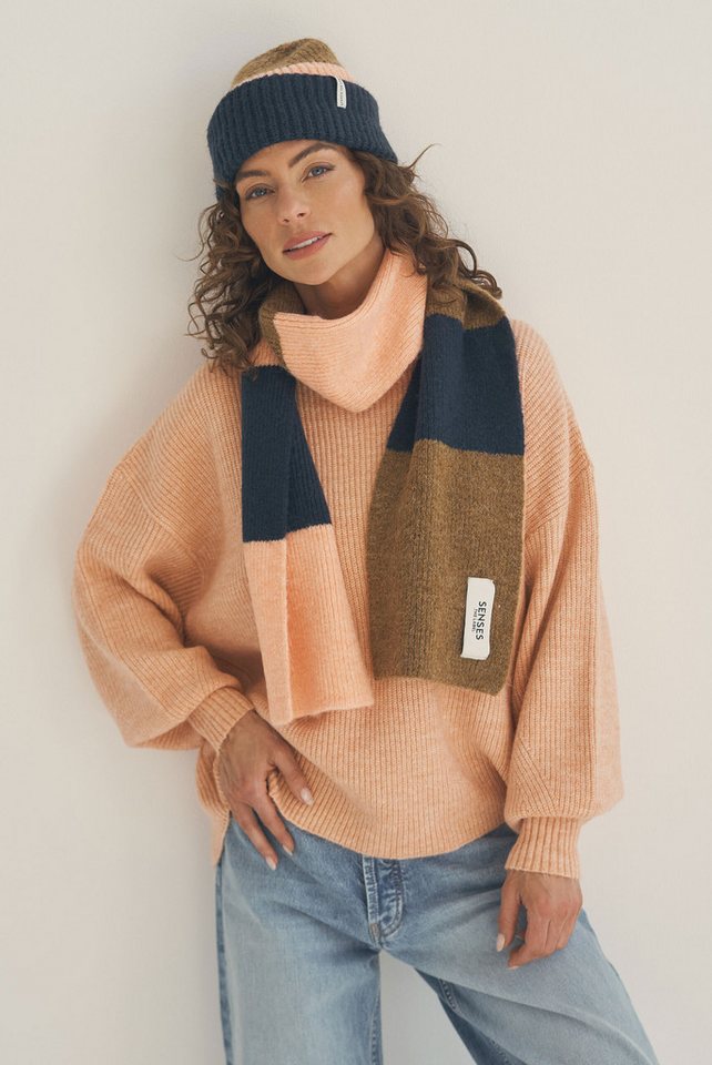 SENSES.THE LABEL Strickmütze mit breitem Umschlag von SENSES.THE LABEL