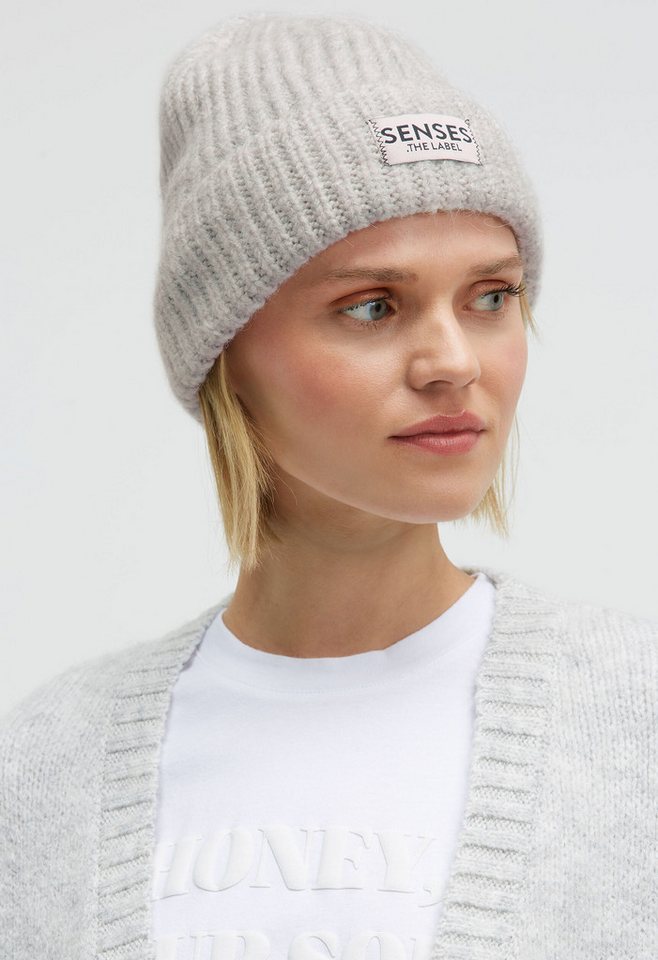 SENSES.THE LABEL Strickmütze mit breitem Umschlag von SENSES.THE LABEL