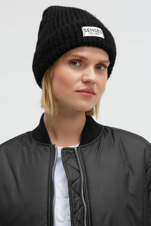 SENSES.THE LABEL Strickmütze mit breitem Umschlag von SENSES.THE LABEL