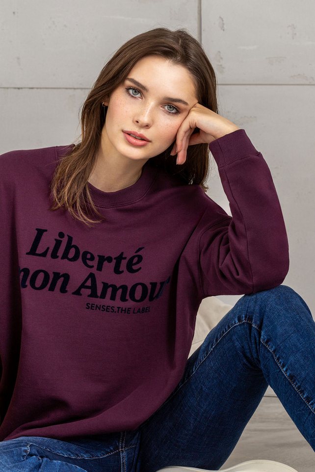 SENSES.THE LABEL Sweater mit Baumwolle von SENSES.THE LABEL