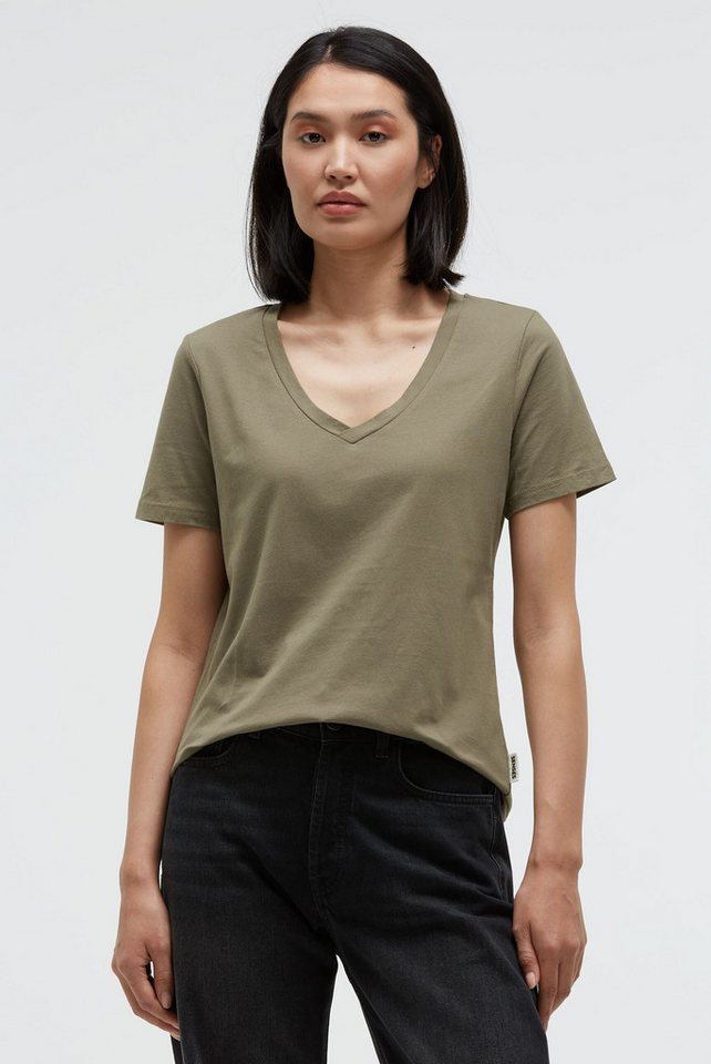 SENSES.THE LABEL V-Shirt aus Baumwolle von SENSES.THE LABEL
