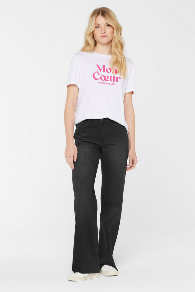 SENSES.THE LABEL Weite Jeans aus Baumwolle von SENSES.THE LABEL