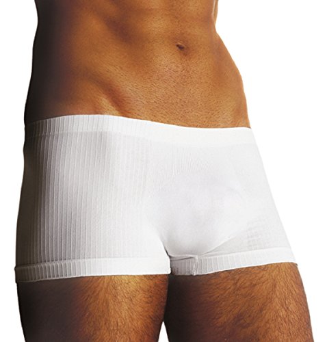 SENSI' Boxershort Herren Gerippt Nahtlos Mikrofaser Made in Italy von SENSI'