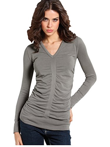 SENSI' Pullover Damen V-Ausschnitt Strickmode Made in Italy von SENSI'