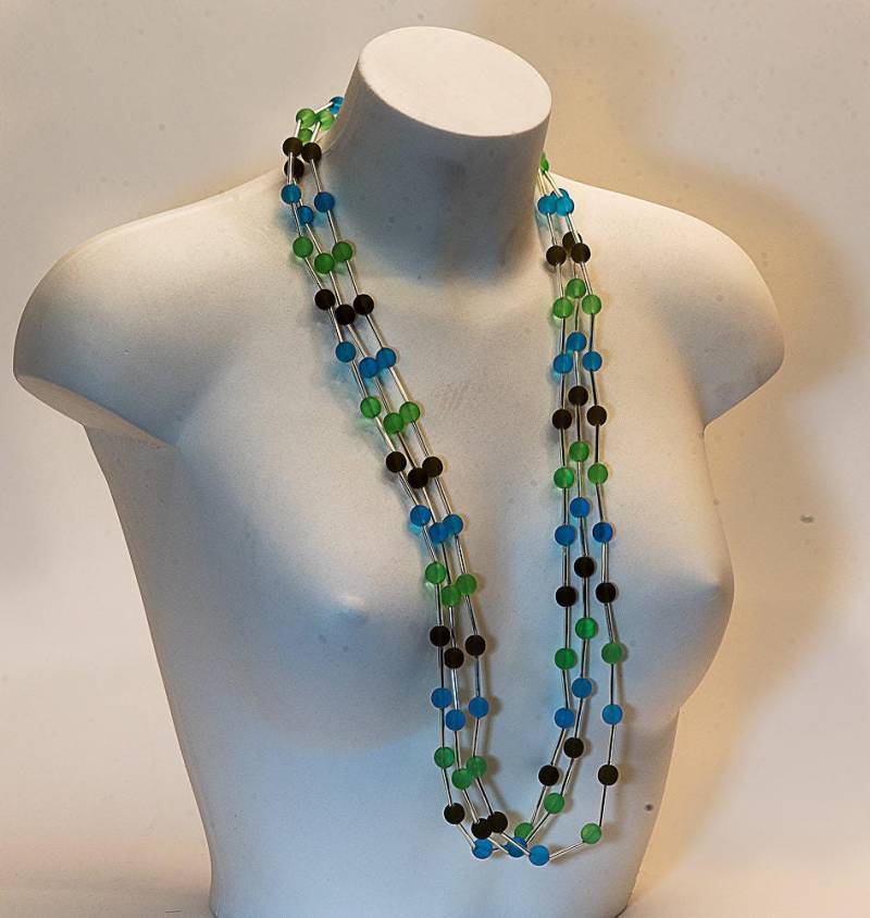 Murano Glas Halskette Von Cesare Sent Gemacht Original Made in Italy Elegante Farbe Multi Stränge Lange Handwerk Schmuck Statement Geschenk Murano Glas Halskette Von Cesare Sent Gemacht Original Made in Italy Elegante Farbe Multi Stränge Lange Handwerk Schmuck Statement Geschenk von SENTMURANO