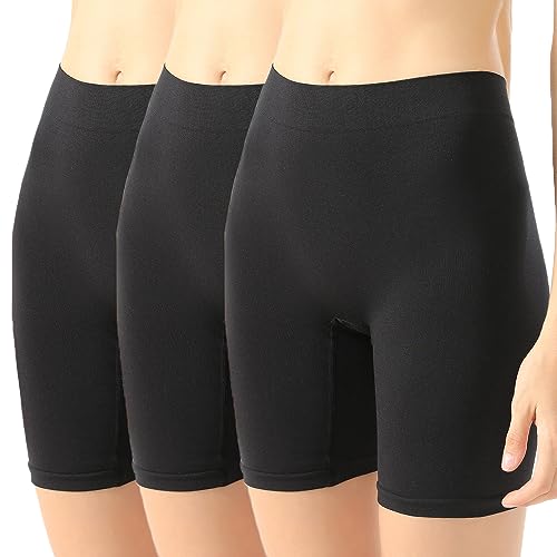 SEPMINDU Nahtlose Anti-Reibungs-Slip-Shorts für Damen unter Kleidern Glatte Sicherheitshöschen Unterwäsche Damen-Boxershorts mit langem Bein SEPMINDU Nahtlose Anti-Reibungs-Slip-Shorts für Damen unter Kleidern Glatte Sicherheitshöschen Unterwäsche Damen-Boxershorts mit langem Bein von SEPMINDU
