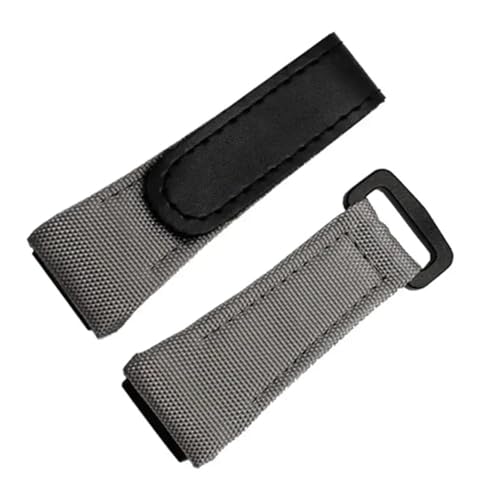 SEQLTWFC Nylon-Armband kompatibel mit Richard Mille RM011 RM3502 RM056 Canvas-Uhrenarmband Armbanduhren Band Herrenarmband(Gray) von SEQLTWFC