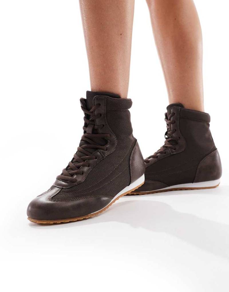 SEQWL - Drifters - Boxing-Stiefel in Braun-Brown von SEQWL