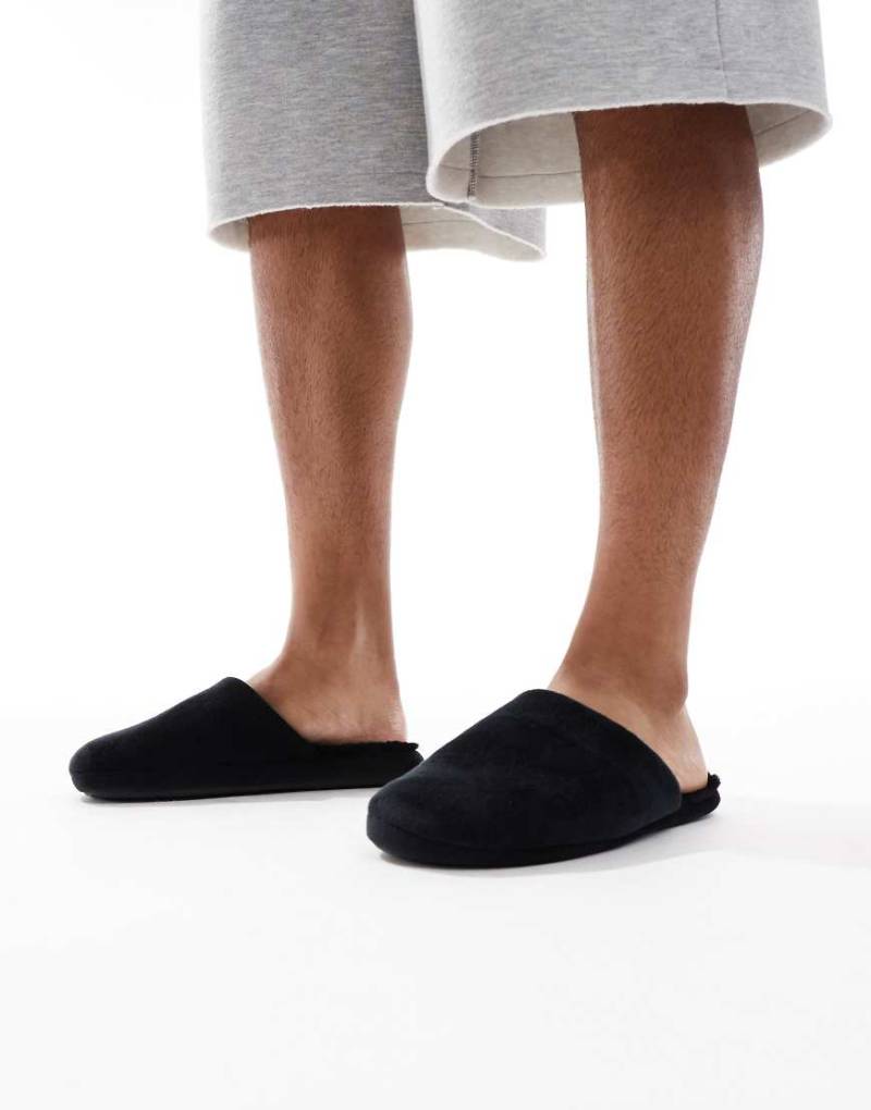 SEQWL - Mslip - Pelzgefütterte Hausschuhe in Schwarz von SEQWL