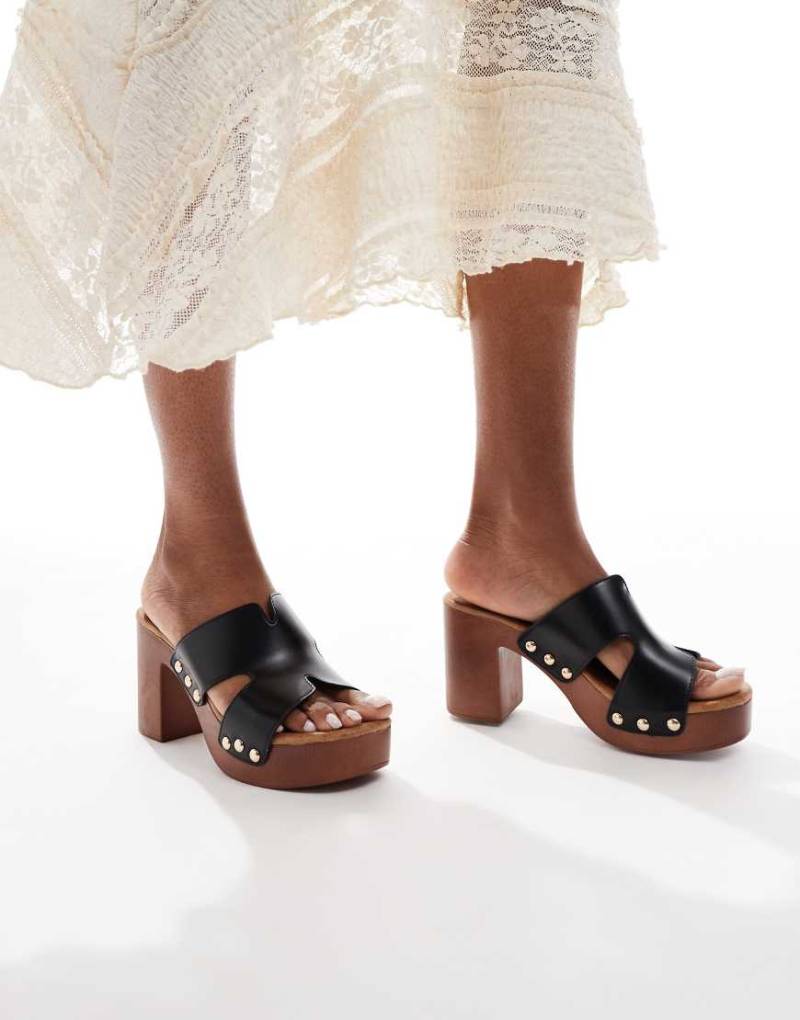 SEQWL - Mules-Sandalen in Schwarz von SEQWL