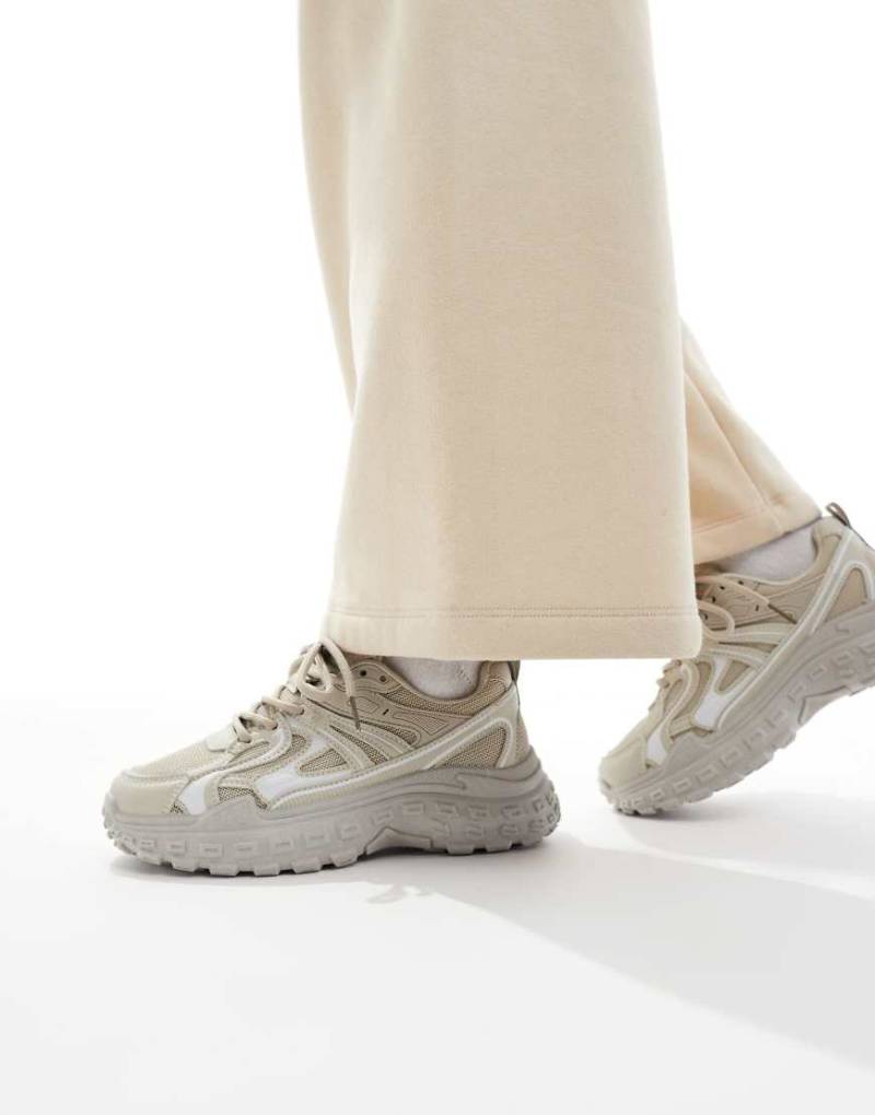 SEQWL - Wolf - Sneaker in Grau mit dicker Sohle SEQWL - Wolf - Sneaker in Grau mit dicker Sohle von SEQWL