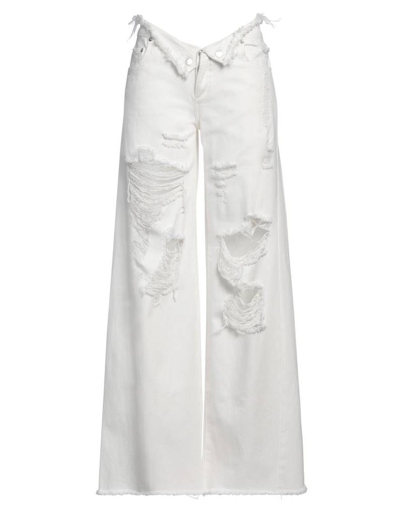 SER.O.YA Jeanshose Damen Weiß von SER.O.YA