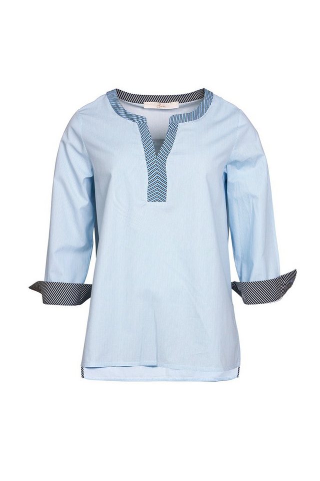 SER Druckbluse Bluse, Classic Stripes W4240114 auch in großen Größen von SER