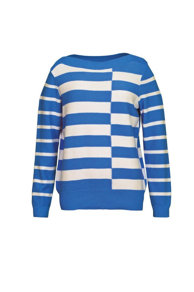 SER Strickpullover Schnäppchenpreis! Pullover, Feinstrick mit Struktur W9240201 von SER