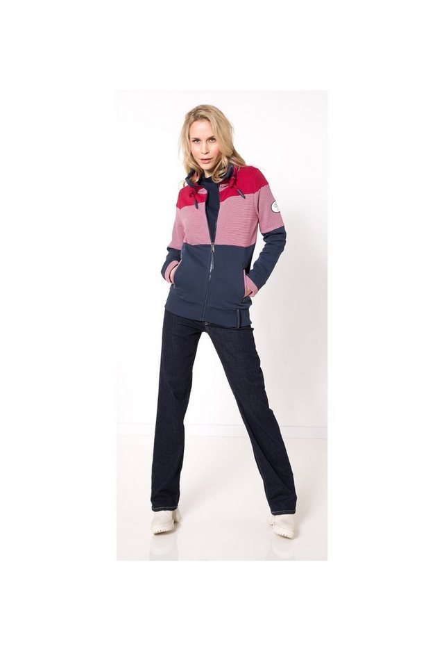 SER Sweatjacke Sweatjacke Flächenteiler W9923313W auch in großen Größen von SER