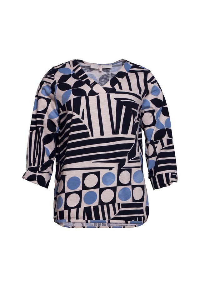 SER Tunika Tunika Shirt weiche Leinenstruktur W5250122 von SER