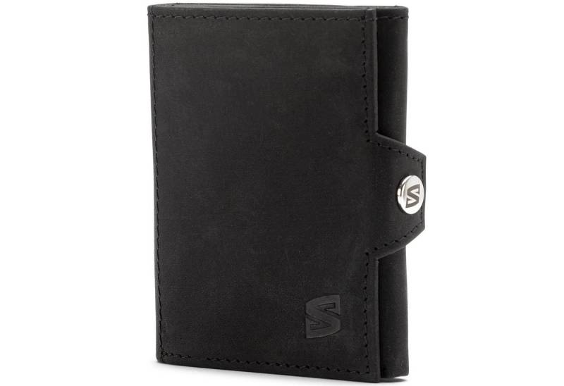 SERASAR Geldbörse Geldbörse "Genius" (1-tlg), inkl. RFID-Schutz mit Geschenkbox mit Münzfach von SERASAR