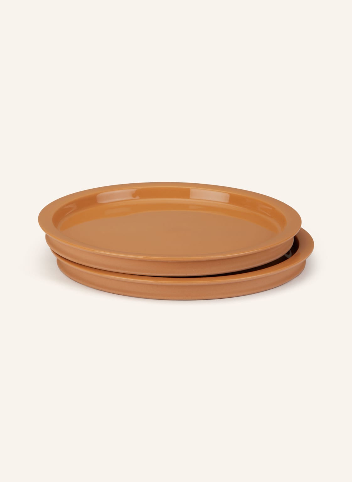 Serax 2er-Set Dessertteller Dune Xs braun Serax 2er-Set Dessertteller Dune Xs braun von SERAX