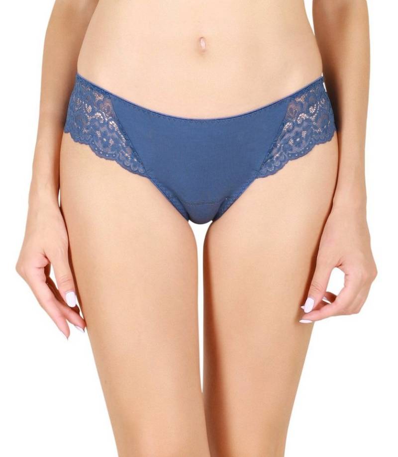 SERGE Brasilslip Brazilian Slip Indigo (Set, 1-St) weiche Spitze von SERGE