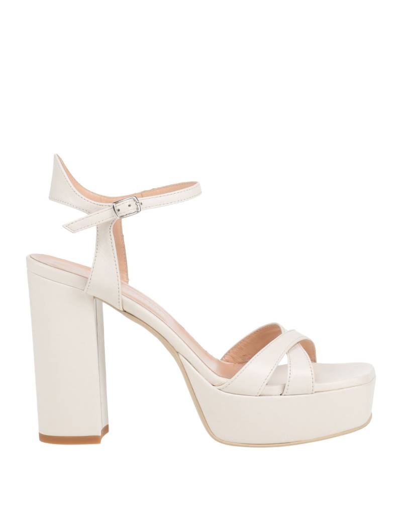 SERGIO CIMADAMORE Sandale Damen Off white von SERGIO CIMADAMORE