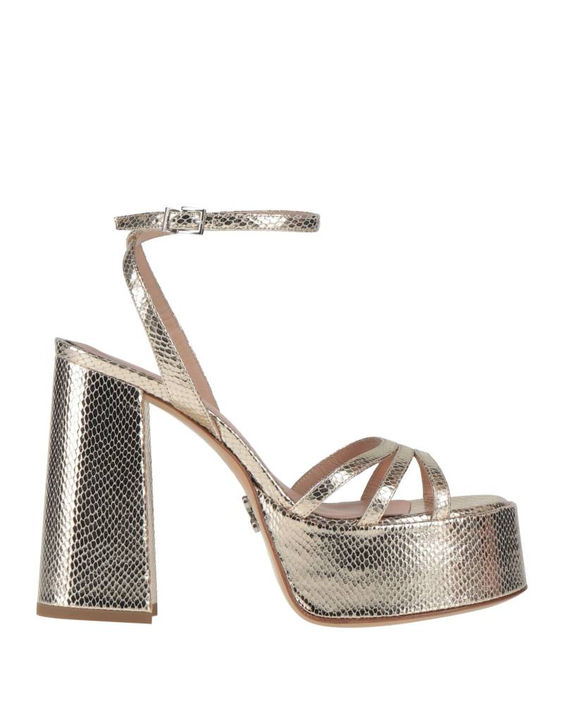 SERGIO LEVANTESI Sandale Damen Platin von SERGIO LEVANTESI