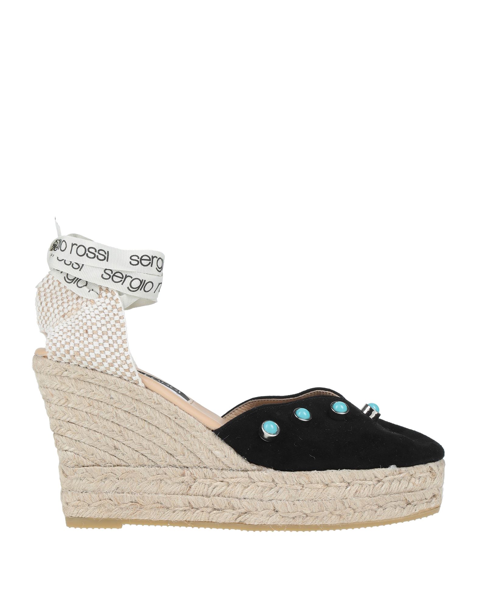 SERGIO ROSSI x MANEBÍ Espadrilles Damen Schwarz von SERGIO ROSSI x MANEBÍ