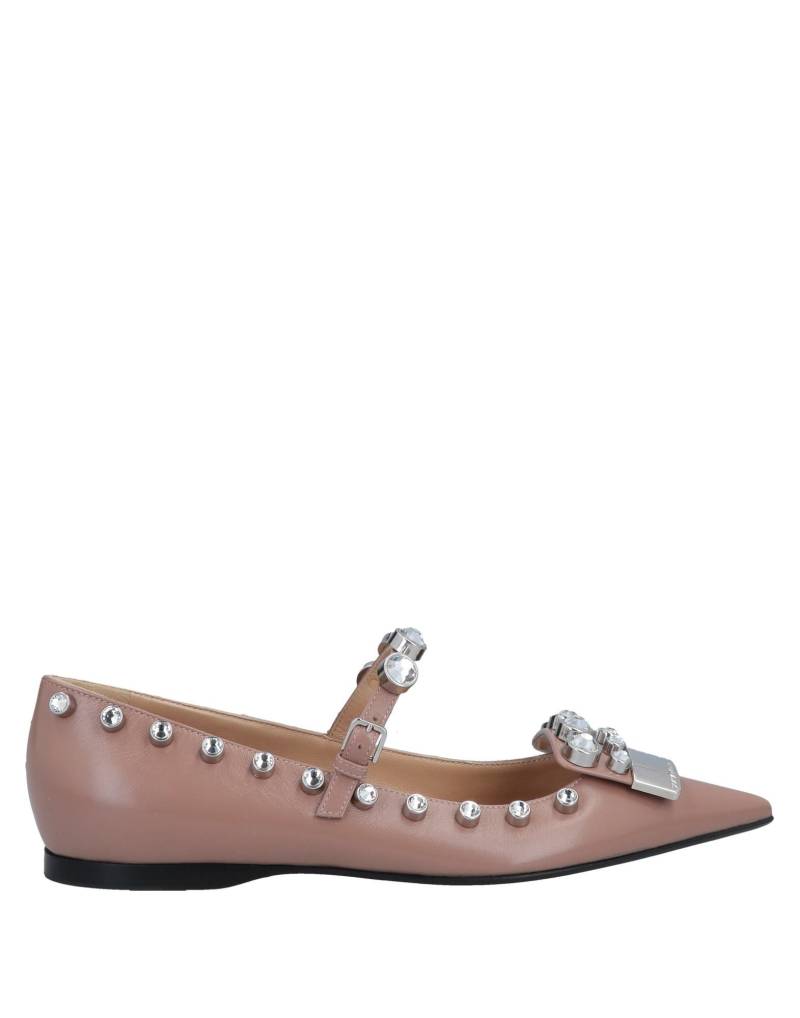 SERGIO ROSSI Ballerina Damen Hellbraun von SERGIO ROSSI