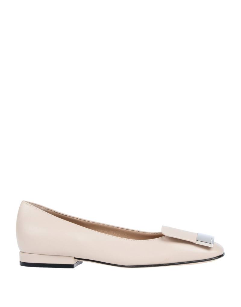 SERGIO ROSSI Mokassin Damen Beige von SERGIO ROSSI