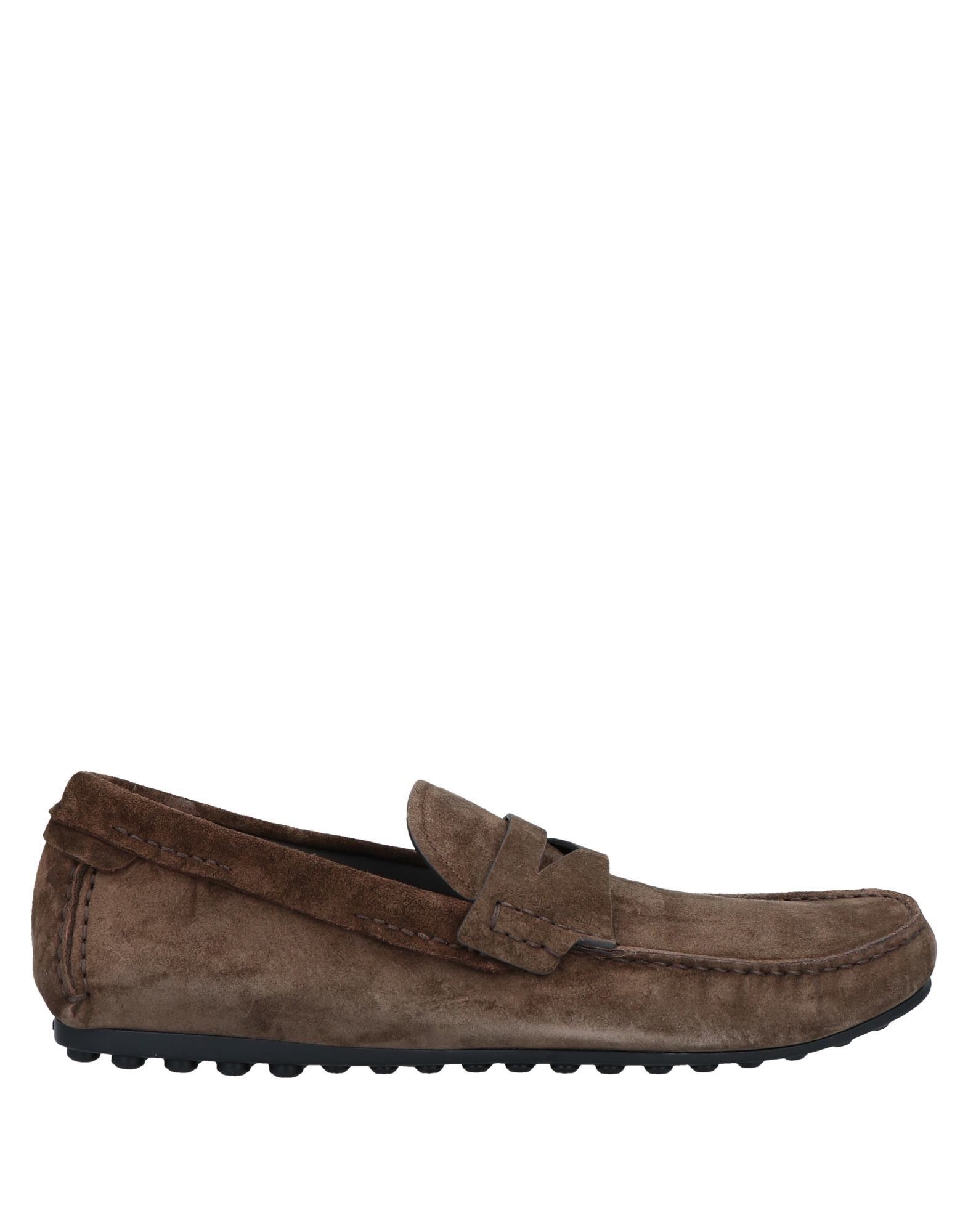 SERGIO ROSSI Mokassin Herren Khaki von SERGIO ROSSI